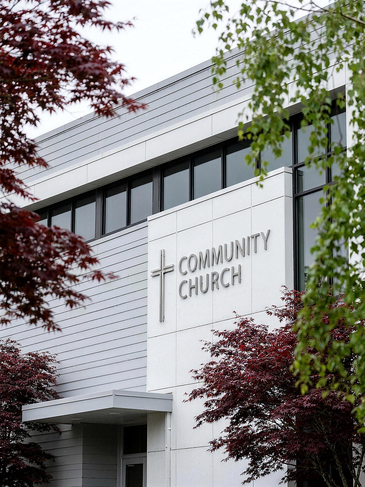 A modern Pacific Northwest community church